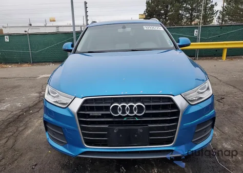 2016 Audi Q3 Premium Plus from USA, damaged, VIN WA1EFCFS6GR009235